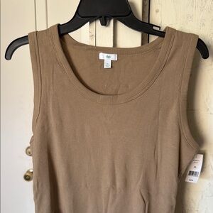 DIP Tan Sleeveless Tank Top